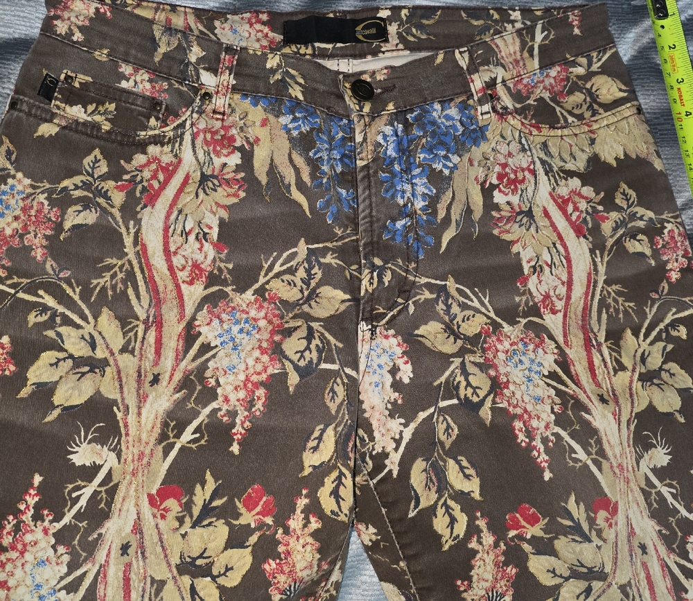 Just Cavalli Multicolor Floral Pants